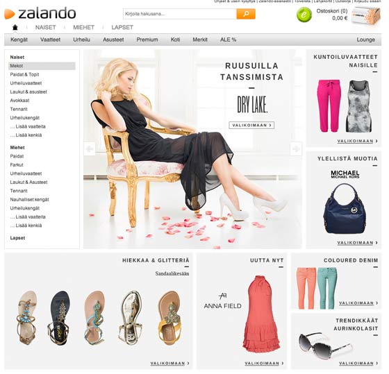 Zalando verkkokauppa